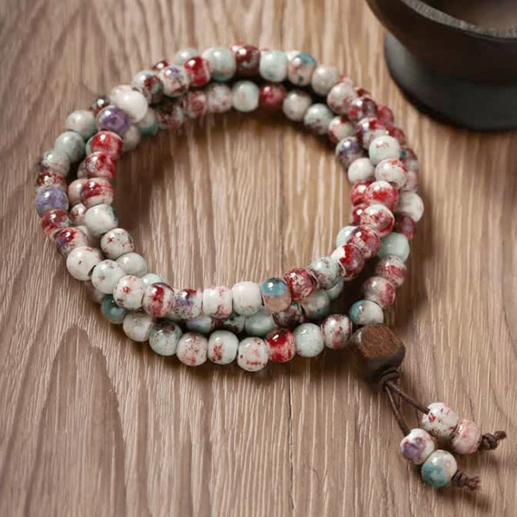 Ceramic Beaded Bracelet