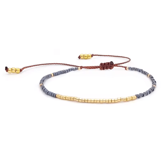 Premium Miyuki Seed Bead Bracelet | Handcrafted Boho Luxury - Brazale - T