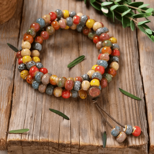 Ceramic Beaded Bracelet