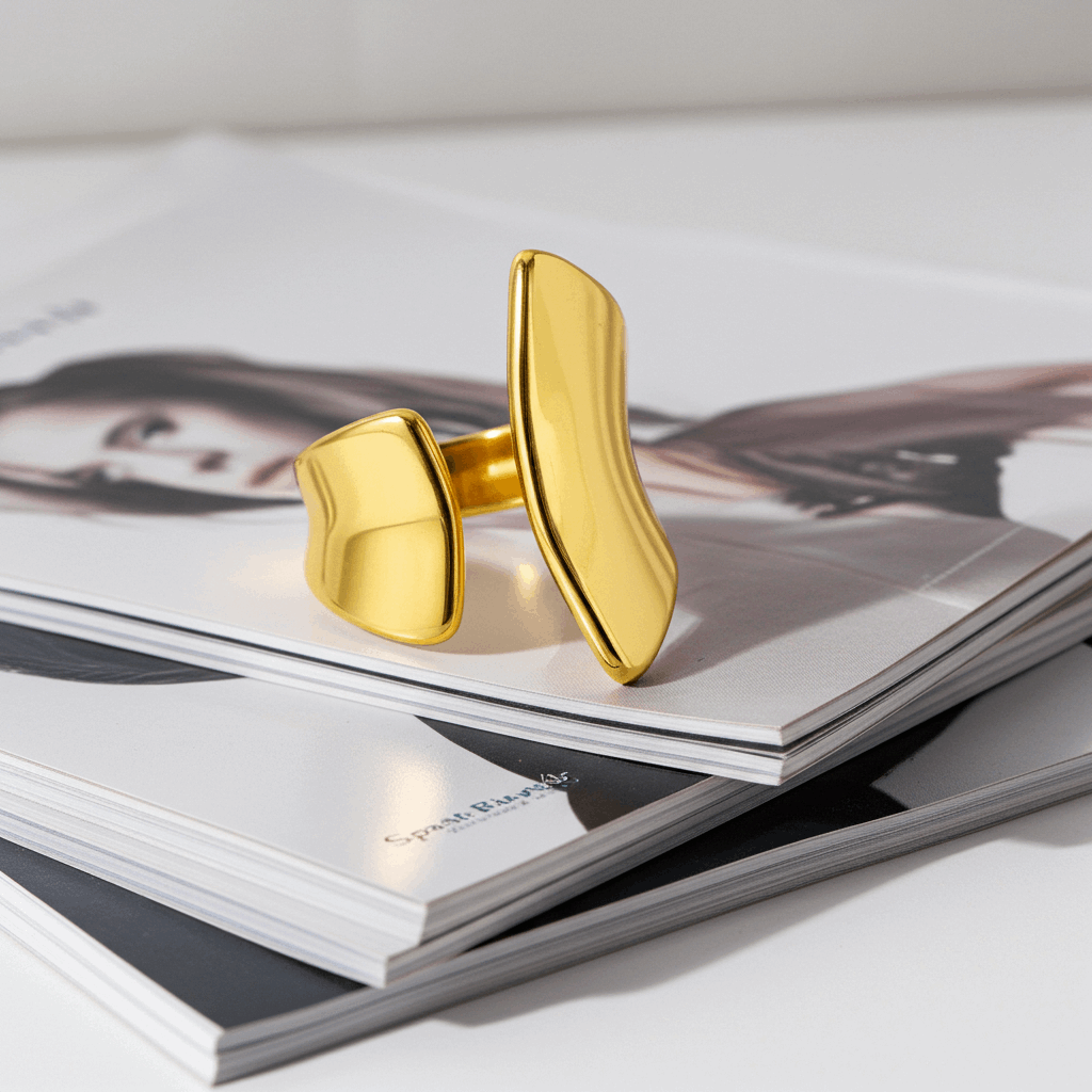 Artemisa Statement Ring | 316L Stainless Steel Waterproof - Brazale - T