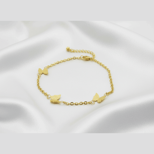 Butterfly Bracelet | 316L Stainless Steel Waterproof - Brazale - T