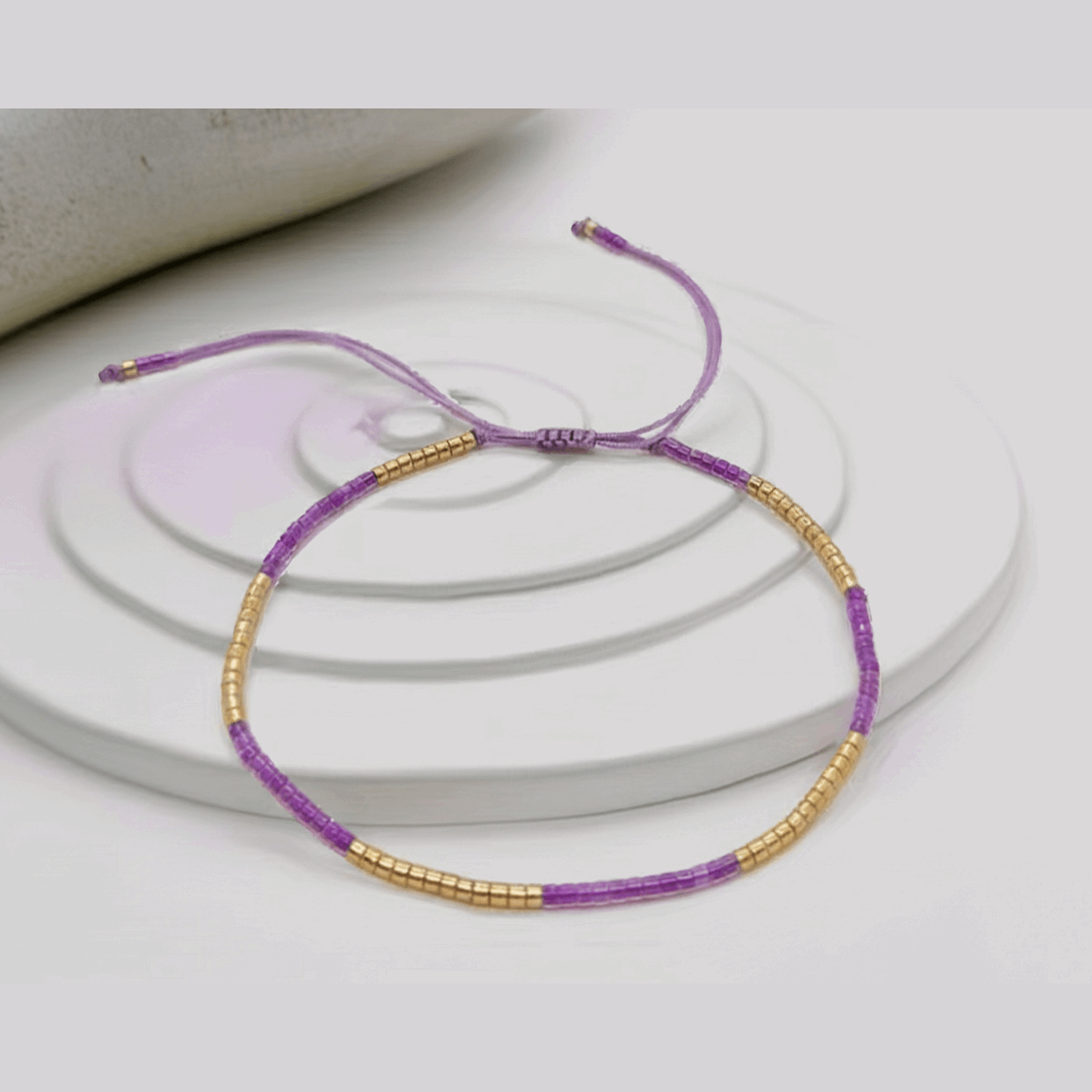 Colorful Seed Bead Stack Bracelets | Everyday Luxury - Brazale - T