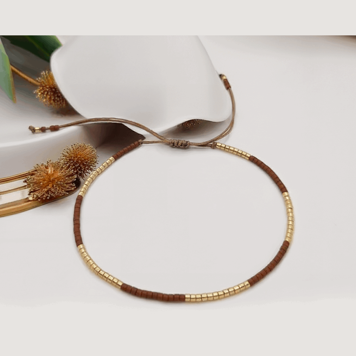 Colorful Seed Bead Stack Bracelets | Everyday Luxury - Brazale - T