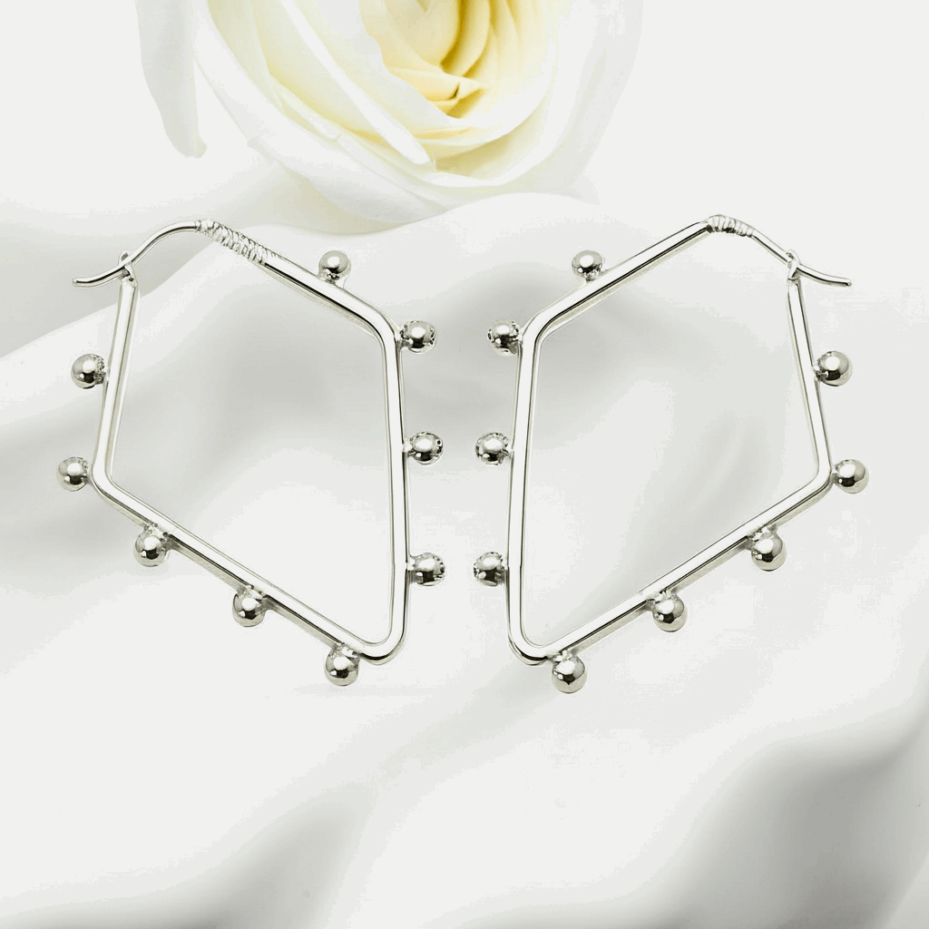 Cosmic Hoop Earrings | 316L Stainless Steel Waterproof - Brazale - T
