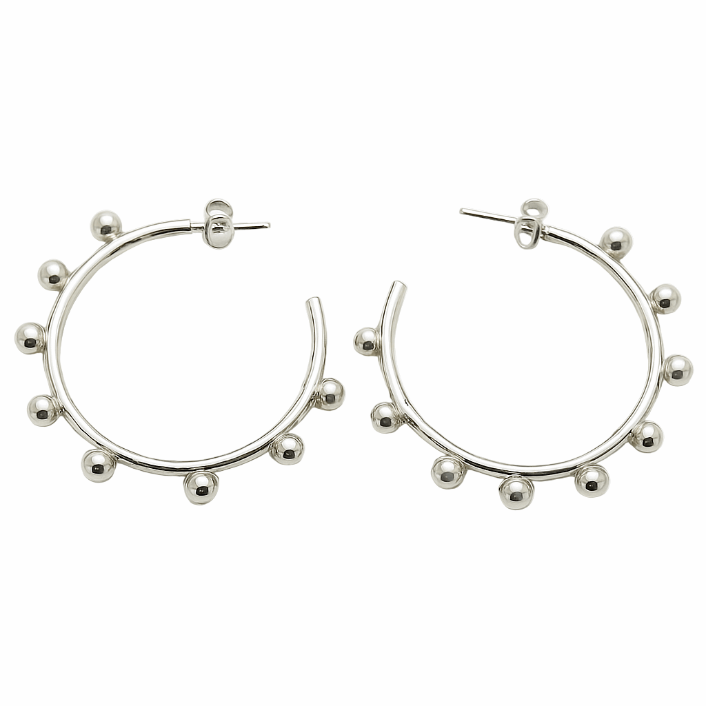 Cosmic Hoop Earrings | 316L Stainless Steel Waterproof - Brazale - T