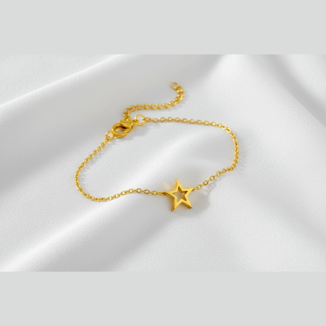 Esther Gold Tone Bracelet | 316L Stainless Steel Waterproof - Brazale - T