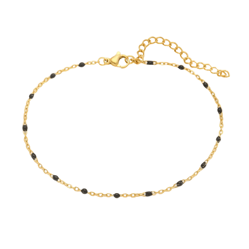 Mini Ball Chain Anklet | Stainless Steel | Minimalist Design - Brazale - T