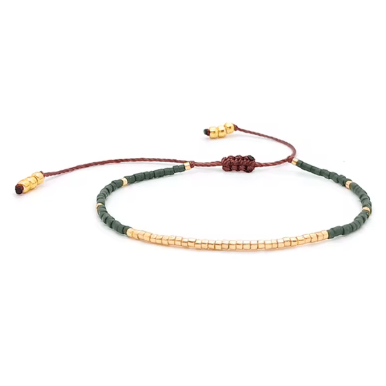 Premium Miyuki Seed Bead Bracelet | Handcrafted Boho Luxury - Brazale - T