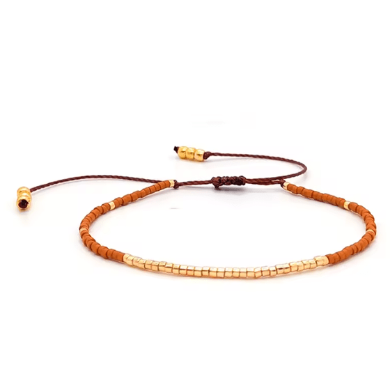 Premium Miyuki Seed Bead Bracelet | Handcrafted Boho Luxury - Brazale - T