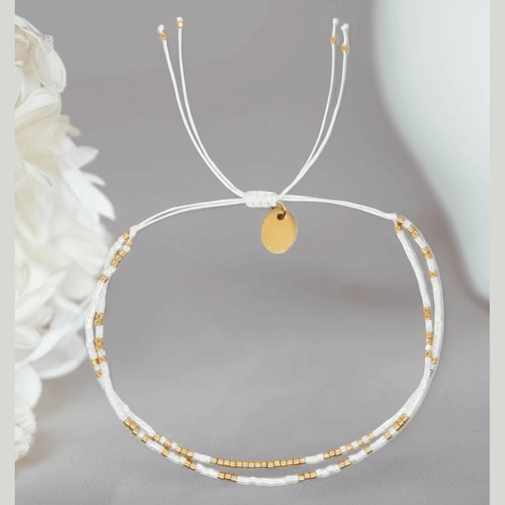 SeedLine Bracelet | Seed Beads | Minimalist Design - Brazale - T